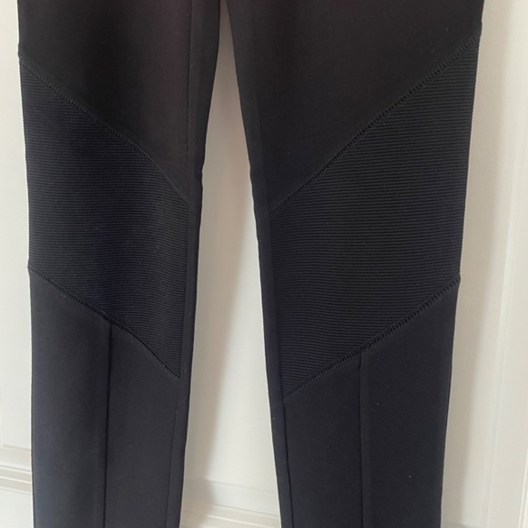DEX Black Moto Style Leggings NWOT (XS) - Picture 2 of 4
